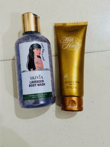 (OFFER 🔥)Body Wash & Scrub Duo