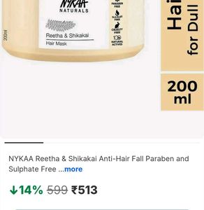 Nykaa Naturals Reetha &amp; Shikakai Hair Mask