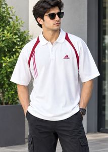 Adidas Men's White Polo Shirt
