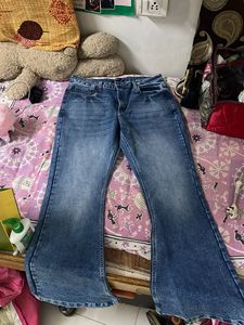 Blue Flare Jeans