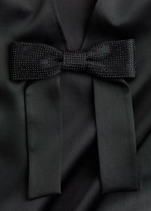 H&amp;M Chic Black Bow Back Dress