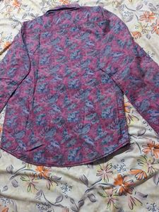 Mufti Men's Bird Print Casual Shirt