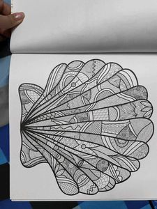 OM Mandala Adult Colouring Book &amp; Milan 24 colour