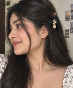 Vintage Rose &amp; Pearl Hair Clip