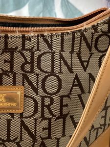 Authentic Andre Valentino Monogram Shoulder Bag -