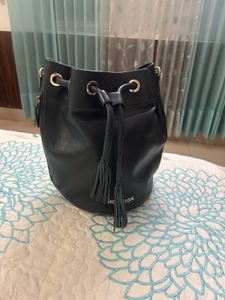 Hidesign Pure Leather Bucket Bag