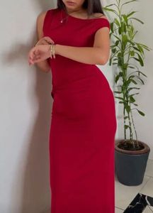 newme maroon ruched one shoulder maxi dress