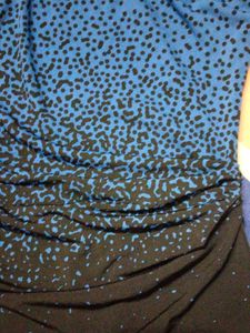 Blue &amp; Black Patterned Tunic Top💙