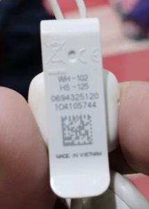 White Wired Earphones