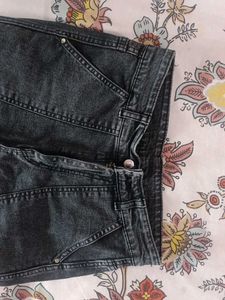 Trendy Washed Cargo Jeans