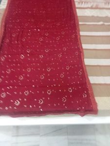 Red Ethnic duppta