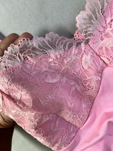Savana Pink Lace Trim Camisole XS