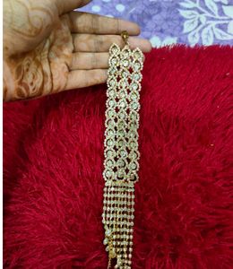 Diamond Bracelet With Latkan Very Beautiful 😻❤️