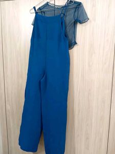 Korean Jumpsuit with Sheer Top(NEW)