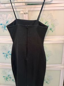 Sparkly Black Mini Dress