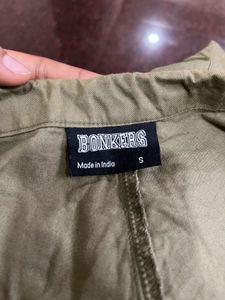 Olive parachute Pants