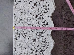 White Cotton Broad Lace