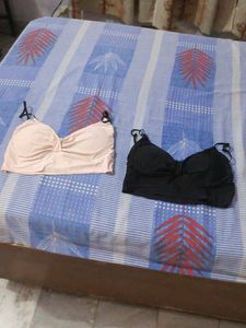 Comfortable Bra Set - Pack of 2   free size