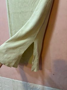 Cream Knit skirt