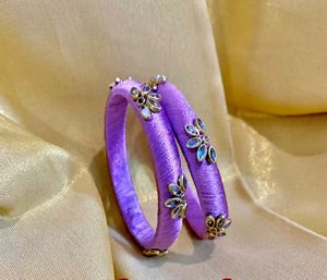 Silk Thread Bangles any one pair