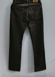 AFL by FBB - Men's Straight Fit Jeans (32, Brown)