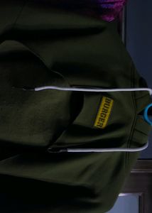 Burger Crop Hoodie