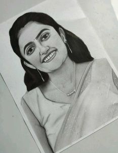 Beautiful Handmade portrait painting
