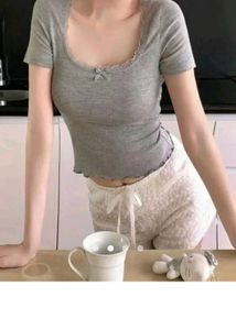 savana grey top