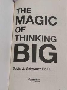 The Magic of Thinking Big Book
