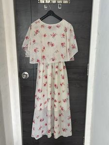 Floral Print Maxi Dress