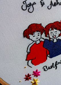 Best Friends Embroidery
