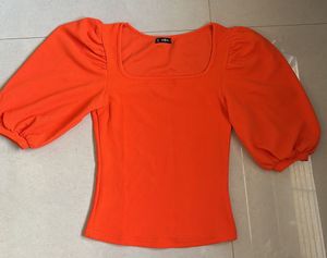 Shein Puff Sleeves Top 🎀