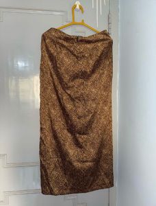 Sparkly Ruched Midi Dress