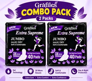 Grafiles Combo Pack Sanitary Pads