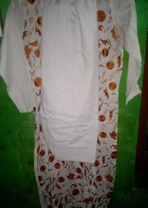 Elegant Embroidered Kurta with salwar without scar