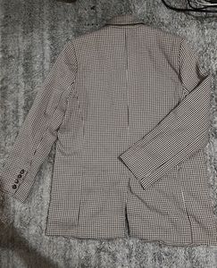 Houndstooth pattern Blazer