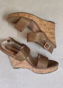 Branded High Heels Wedges - Mochi
