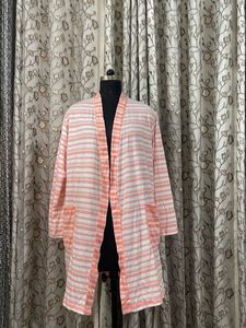 Comfortable Striped Robe