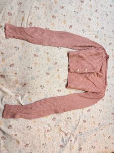 Pink Cropped bolero
