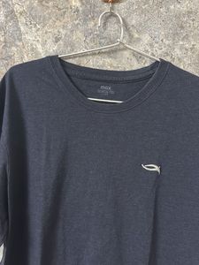 Men's Dark Blue Graphic T-Shirt