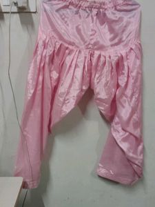 Beautiful Pink hemdwork Kurta Set