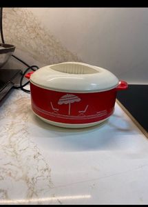 Red Casserole Dish with Lid