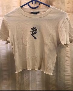 Forever 21 Dragon Graphic Tee