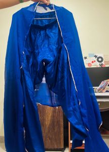 Royal Blue Embroidered suit and salwar