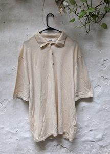 Classic Beige Polo Shirt
