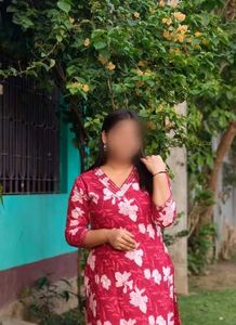 Beautiful Red Floral Kurta