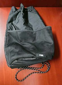 Victoria's Secret Pink Drawstring Backpack