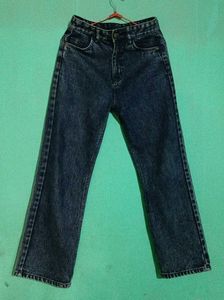 Stylish Dark Wash Denim Jeans