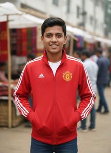 Adidas MAN U Red Jacket