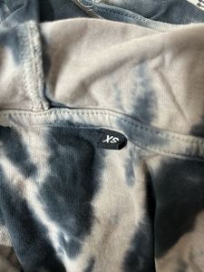 Tie-Dye Cropped Hoodie
